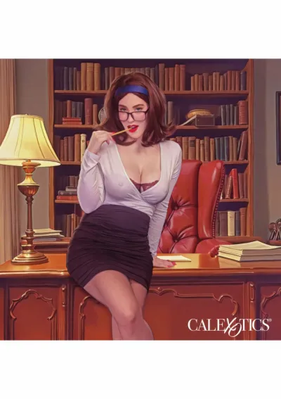 Masturbátor CalExotics The Personal Secretary se dvěma otvory, Pure Skin, 0,9 kg - obrázek 6