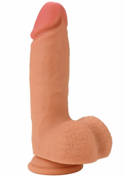 Realistické dildo INFERNO by HIDDEN DESIRE z tekutého silikonu, 16 cm - obrázek 7