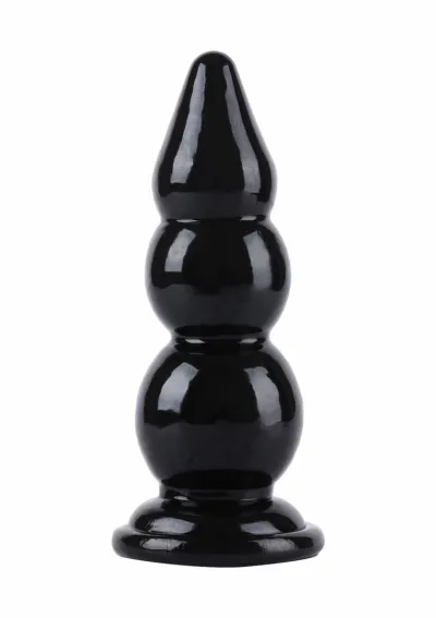 Anální kolík Hidden Desire Extreme Buttplug Balls XXL, 23 cm, černý - obrázek 2