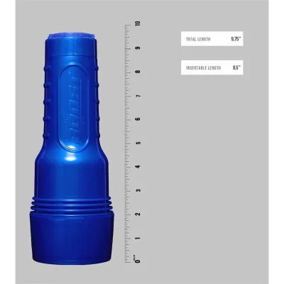 Masturbátor Fleshlight Boost Bang Light Medium, modré pouzdro, 24,75 cm - obrázek 8