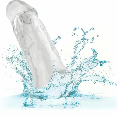 Návlek na penis CalExotics Performance Maxx Clear Extension 6.5", průhledný - obrázek 7