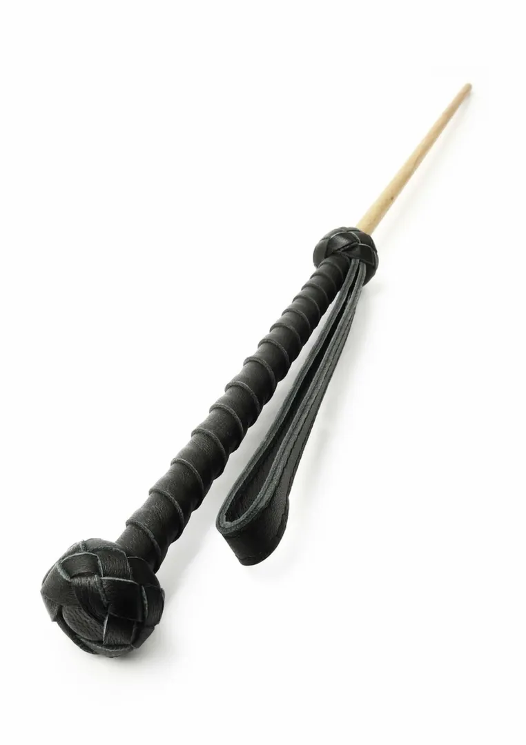 Silikonová rákoska Hidden Desire Extreme The Obedience Cane, 60 cm, černá - obrázek 3