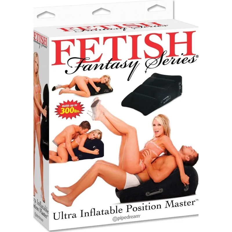 Nafukovací polštář na sex Fetish Fantasy Series Ultra Position Master, černý