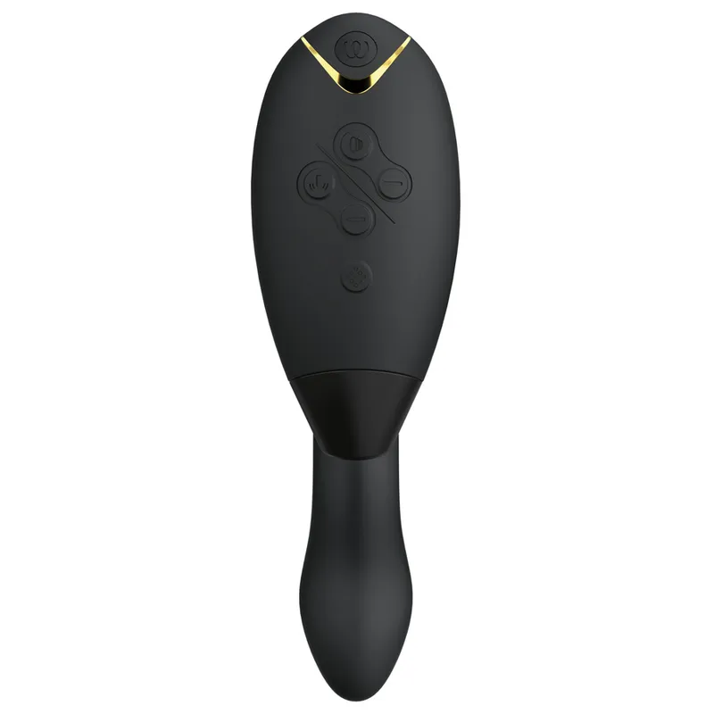 Rabbit vibrátor s tlakovým stimulátorem klitorisu Womanizer Duo 2, černý - obrázek 4