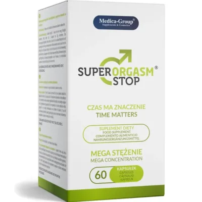 Kapsle na oddálení ejakulace Propharma Super Orgasm Stop, 60 ks - obrázek 2