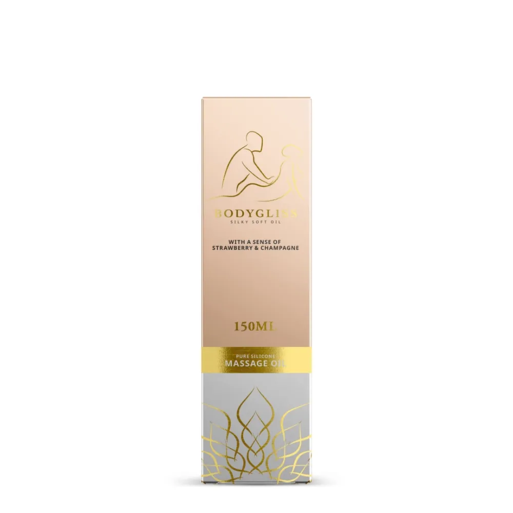 Masážní olej BodyGliss Silky Soft Strawberry & Champagne, 150 ml - obrázek 4