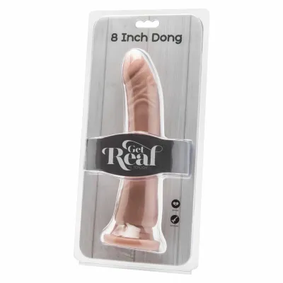 Realistické dildo Get Real, 20,5 cm, tělové - obrázek 2
