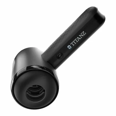 Automatický masturbátor Titanz Thrusting Blow Gun s přirážením a vibracemi, černý - obrázek 4