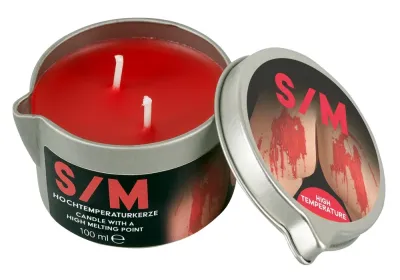 Hřejivá masážní svíčka Mister B Hot Massage Candle, 100 ml - obrázek 2