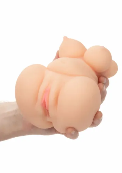 Masturbátor CalExotics The Personal Secretary se dvěma otvory, Pure Skin, 0,9 kg - obrázek 5