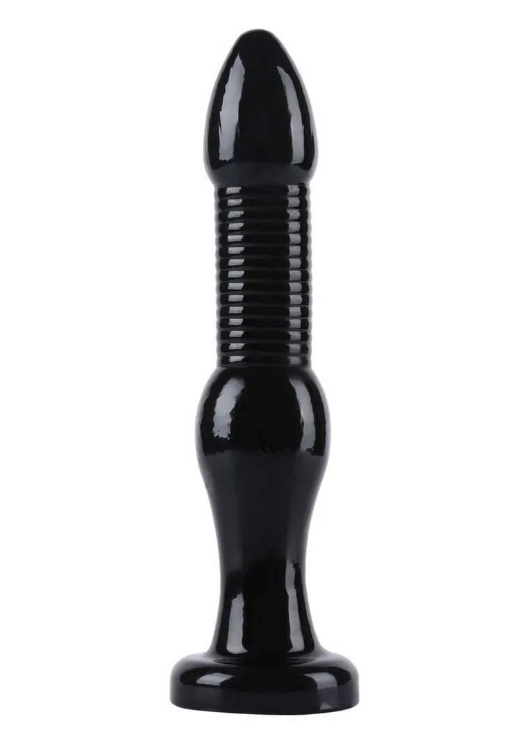Anální kolík Hidden Desire Extreme Anal Intruder XXL, 28 cm, PVC, černý - obrázek 2
