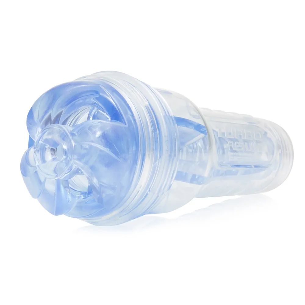Orální masturbátor Fleshlight Turbo Thrust s trojitým vstupem, průhledný - obrázek 2