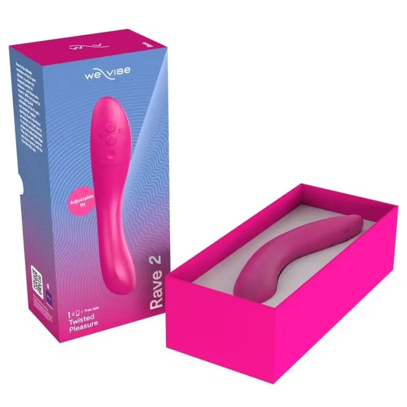 Vibrátor na bod G We-Vibe Rave 2 s ovládáním přes aplikaci, růžový - obrázek 11