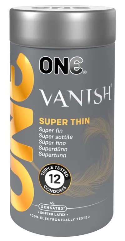 Ultratenké kondomy ONE Vanish Hyperthin, 53 mm, 12 ks - obrázek 8