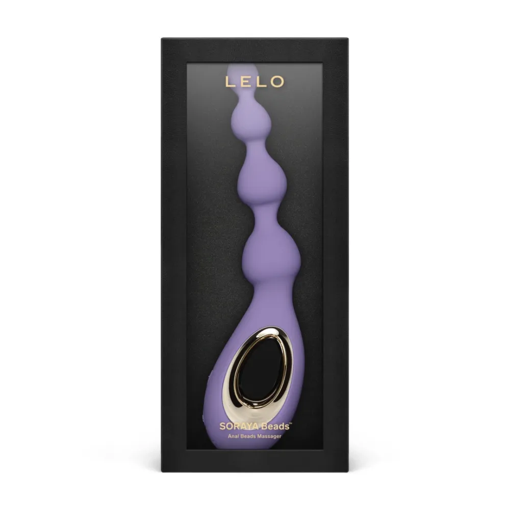 Vibrační anální kuličky LELO Soraya Beads, fialové - obrázek 10