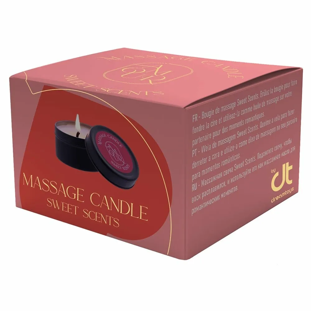 Masážní svíčka AMOUR Sweet Scents se sladkou vůní, sójový vosk, 30 g