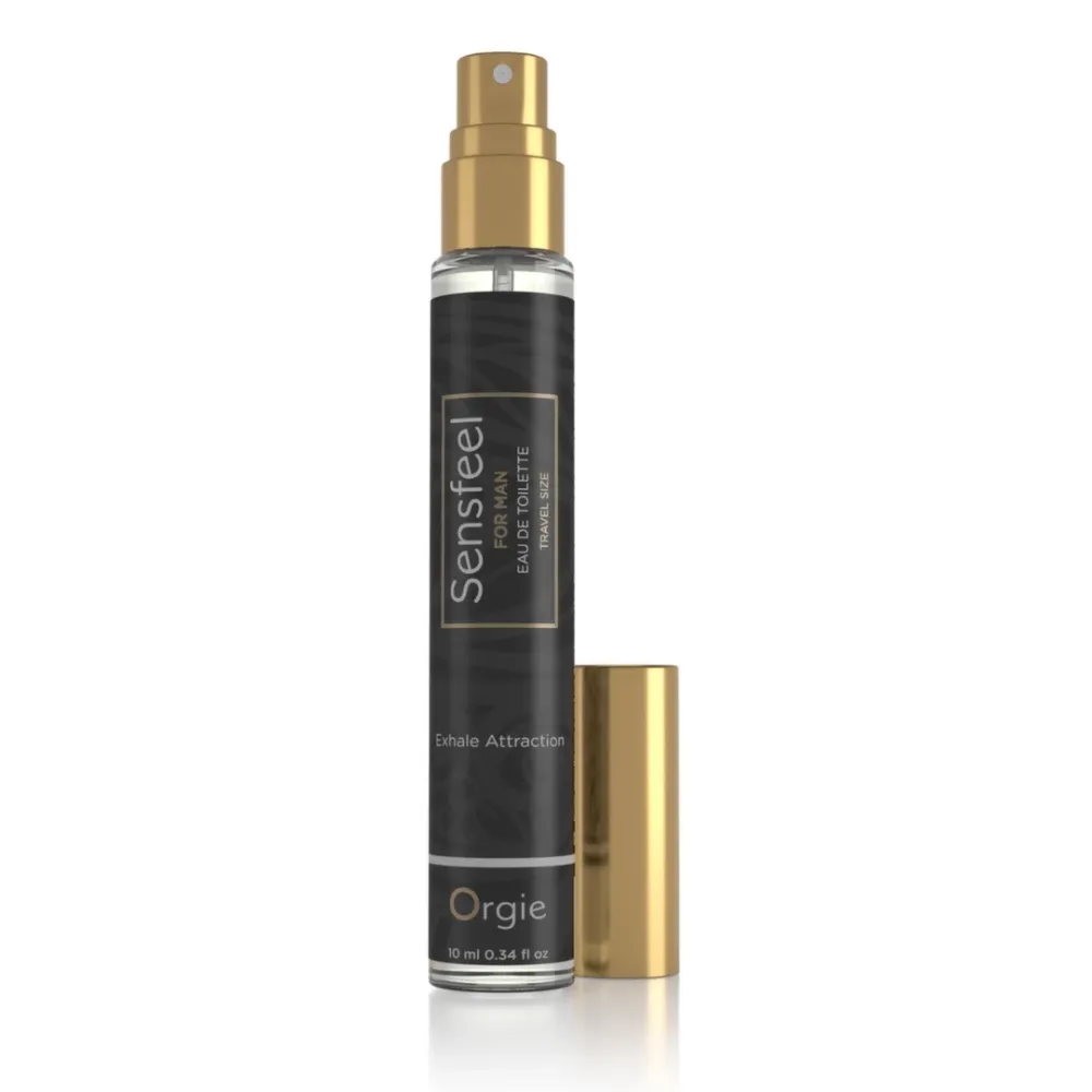 Toaletní voda s feromony pro muže Orgie Sensfeel, cestovní balení 10 ml