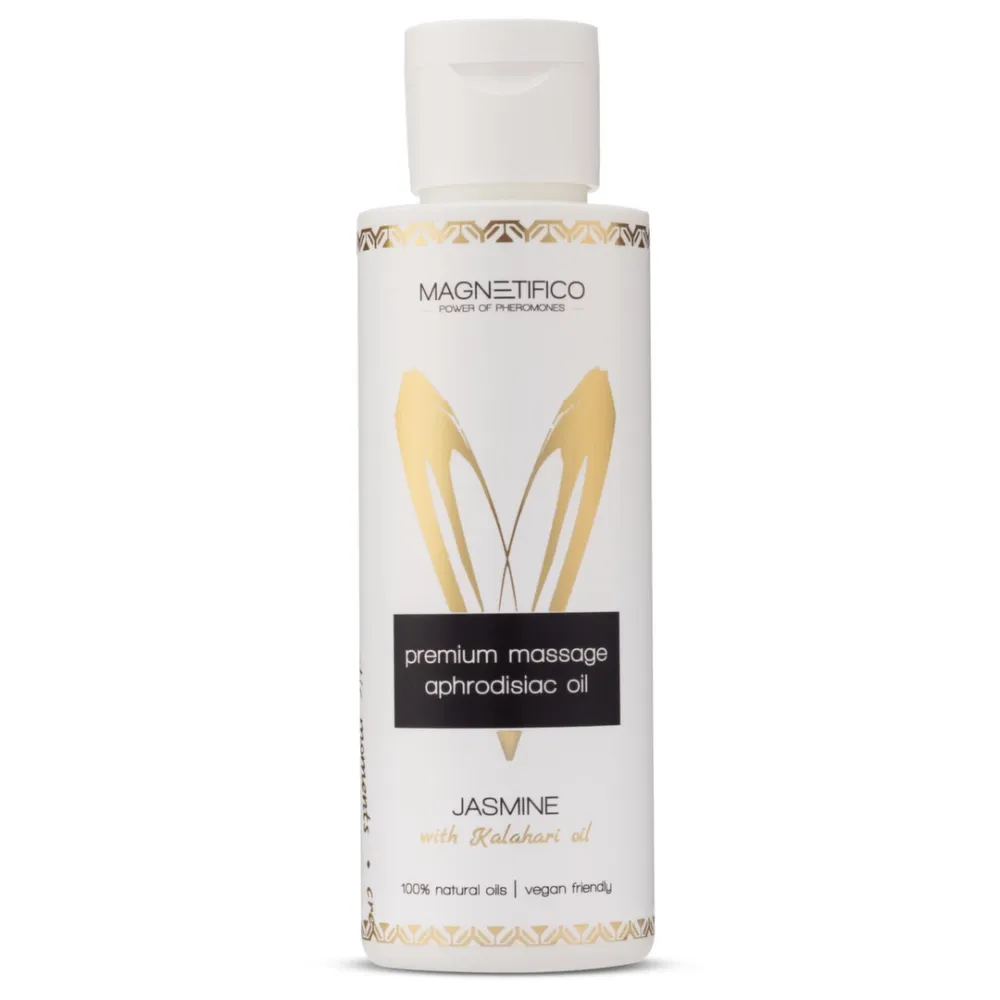 Masážní olej Magnetifico Jasmine Premium, jasmín, veganský, 100 ml - obrázek 2