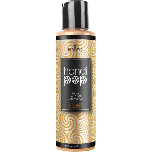 Sensuva Handipop Massage Gel Orange Creamsicle 125ml - Scented Formula