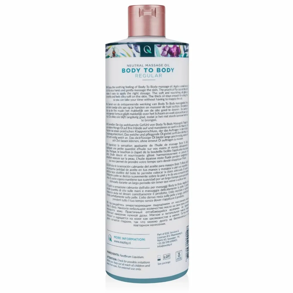 Masážní olej Exotiq Body To Body, 500 ml - obrázek 3
