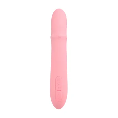 Rabbit vibrátor Svakom Mora Neo s přirážením a aplikací, růžový (Peach Pink) - obrázek 3