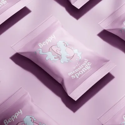 Tampony bez šňůrky Beppy Soft Comfort Wet s kluzným gelem, 8 ks - obrázek 2