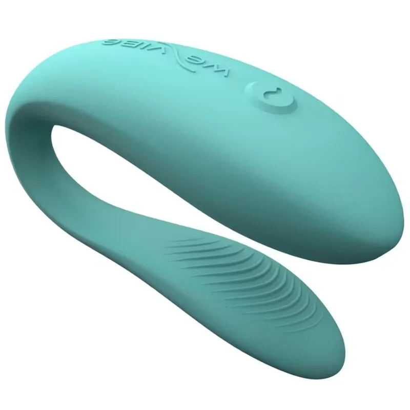 Vibrátor pro páry We-Vibe Sync Lite s aplikací, tyrkysový