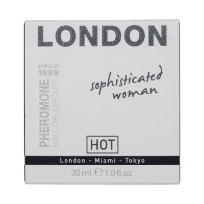 Parfém s feromony pro ženy HOT London Sophisticated, 30 ml - obrázek 3
