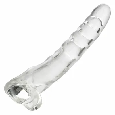 Návlek na penis CalExotics Maxx Extension Kit, nastavitelný, průhledný - obrázek 3