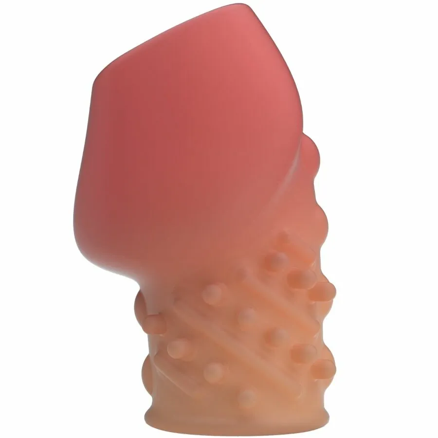 Návlek na penis Pretty Love Matias, tělově růžový - obrázek 3