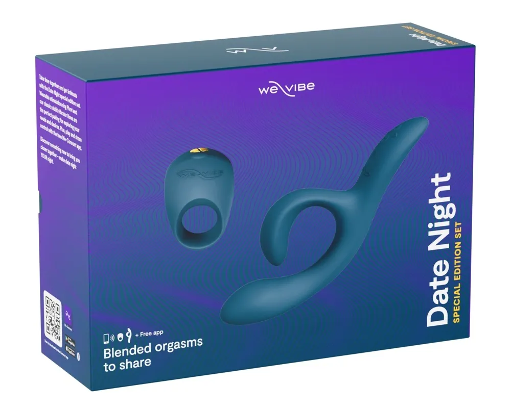 Sada We-Vibe Date Night, vibrátor Nova 2 a erekční kroužek Pivot