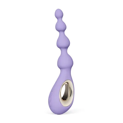 Vibrační anální kuličky LELO Soraya Beads, fialové - obrázek 3