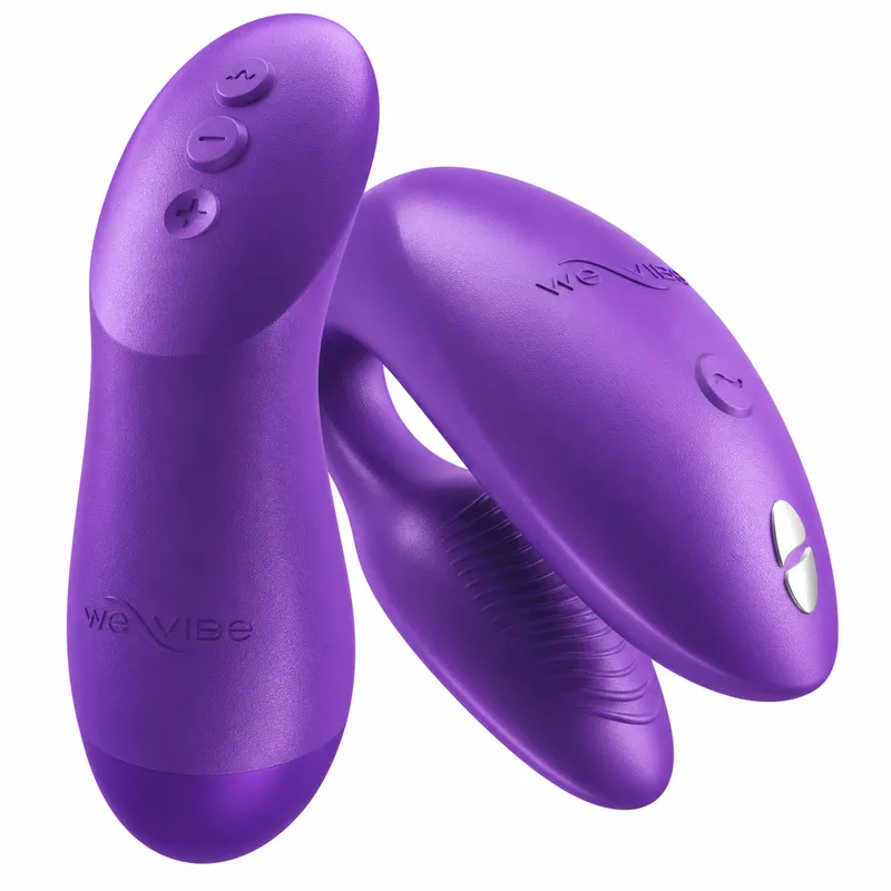 Prémiový vibrátor pro páry We-Vibe Chorus Pro s ovladačem, fialový
