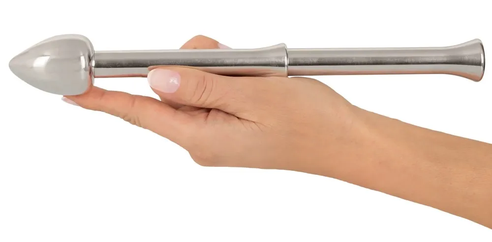Kovový vibrační stimulátor prostaty Rebel Metal Milking Stick, nabíjecí, 26,5 cm - obrázek 6