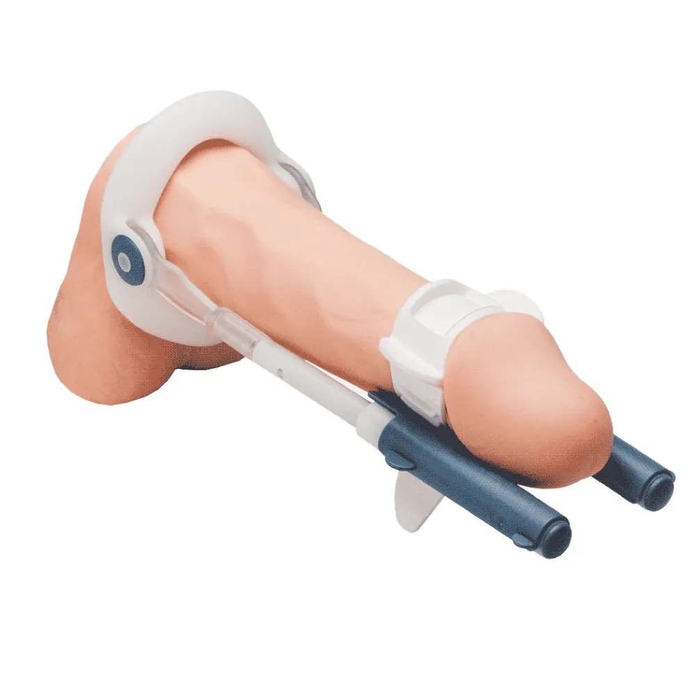 Extender penisu Male Edge Basic, nastavitelný, zelený