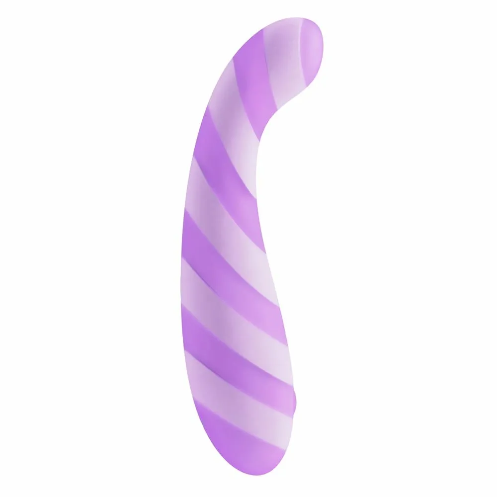 Vibrátor na bod G Glitz Purple Pleasure, ohebný, nabíjecí, fialový, 15,7 cm - obrázek 2