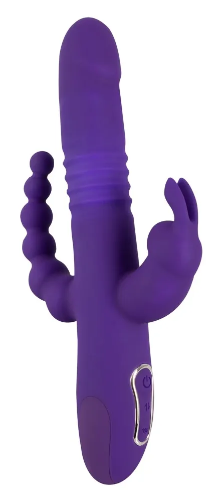 Sweet Smile Triple Thrusting V přirážecí rotační vibrátor se třemi motorky - obrázek 2