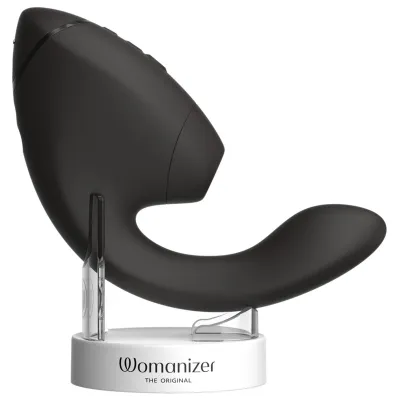 Rabbit vibrátor s tlakovým stimulátorem klitorisu Womanizer Duo Next, černý - obrázek 8