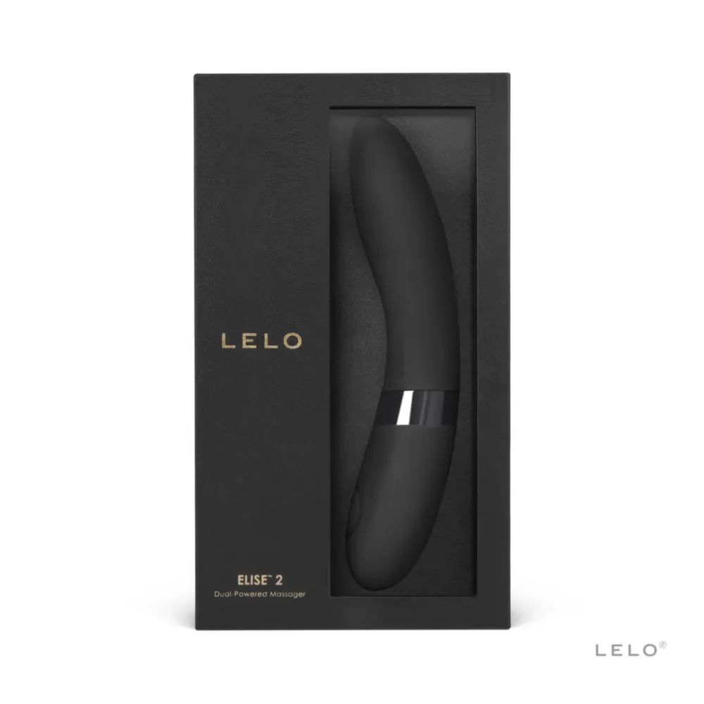 Luxusní vibrátor LELO Elise 2, černý - obrázek 2