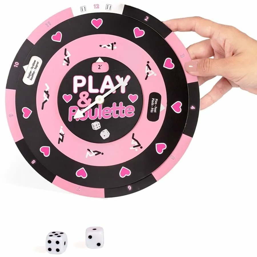 Erotická hra s kostkami a ruletou SecretPlay Play & Roulette (ES/PT/EN/FR) - obrázek 2