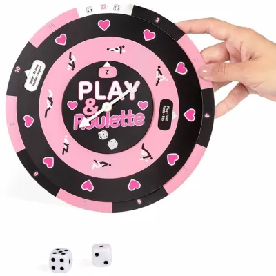 Erotická hra s kostkami a ruletou SecretPlay Play & Roulette (ES/PT/EN/FR) - obrázek 2