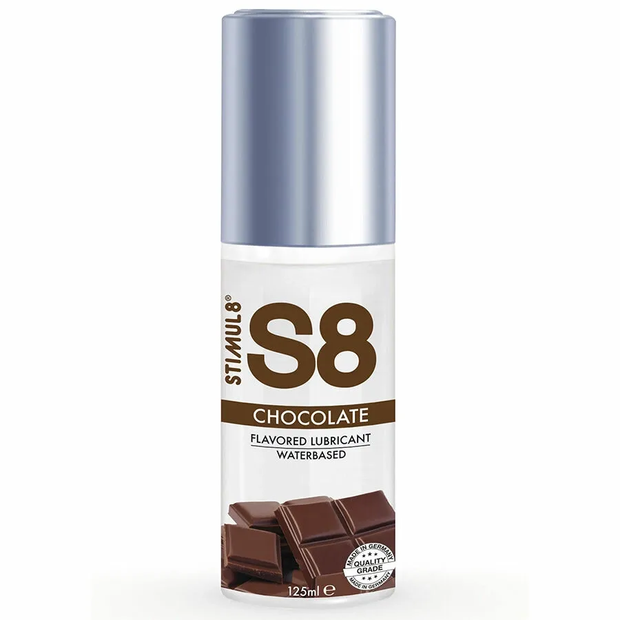 Lubrikační gel S8 s čokoládovou příchutí, na vodní bázi, 125 ml