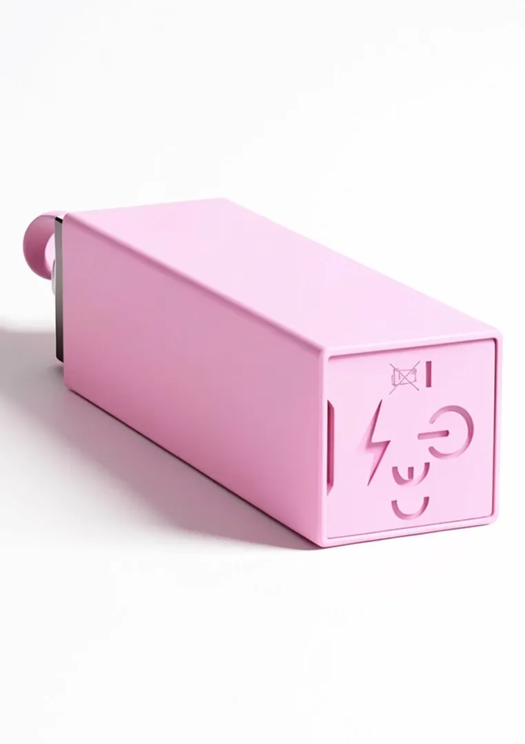 Minivibrátor ve tvaru rtěnky Xocoon Sealed With A Kiss, 3 nástavce, červený - obrázek 10