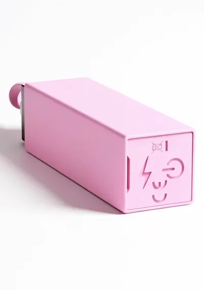 Minivibrátor ve tvaru rtěnky Xocoon Sealed With A Kiss, 3 nástavce, červený - obrázek 10