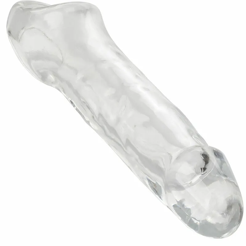 Návlek na penis CalExotics Performance Maxx Clear Extension, průhledný, 19 cm - obrázek 5