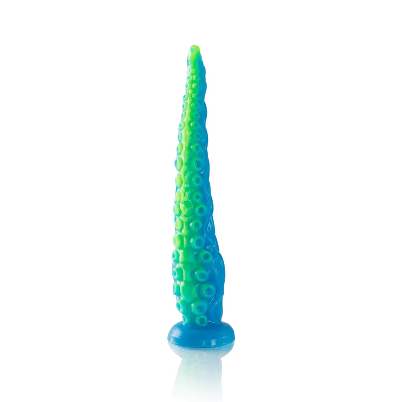 Silikonové dildo chapadlo EPIC Scylla, fluorescenční, malé, 25 cm - obrázek 2