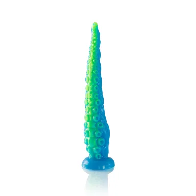 Silikonové dildo chapadlo EPIC Scylla, fluorescenční, malé, 25 cm - obrázek 2