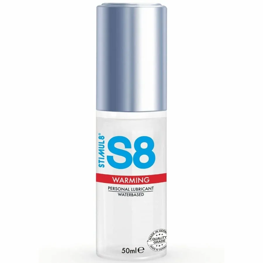 Hřejivý lubrikační gel Stimul8 S8 Heat Effect, na vodní bázi, 50 ml