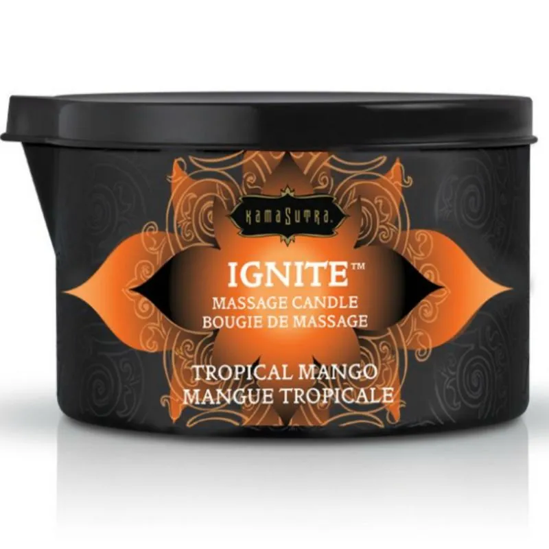 Masážní svíčka Kama Sutra Ignite Tropical Mango, 170 g - obrázek 2