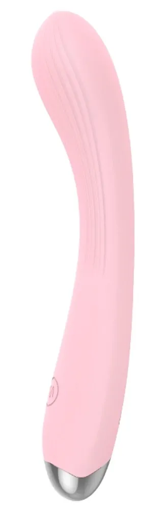 Zahnutý vibrátor beau coeur Kireya Curved Vibra, silikon, 20,3 cm, fialový - obrázek 4